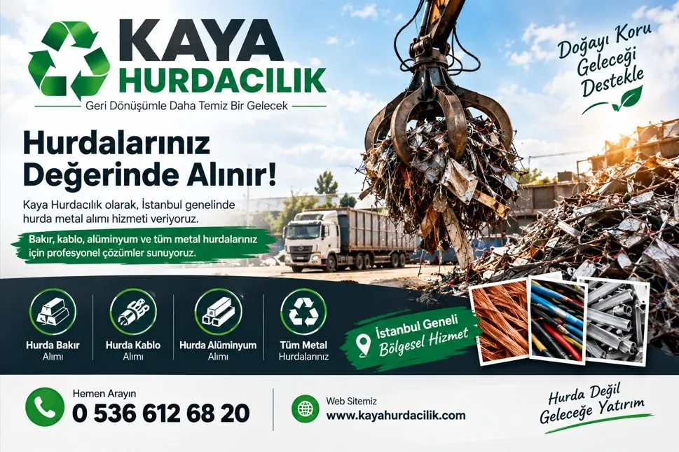 Hurda Kurşun Alımı: İstanbul Genelinde Kurşun Hurdası Alan Kaya Hurdacılık