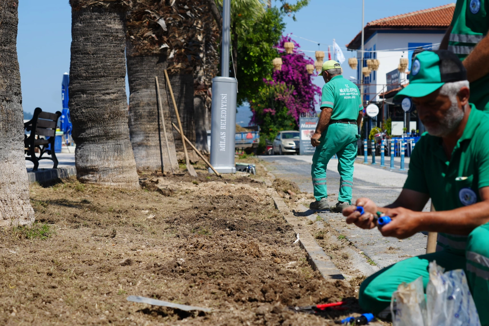 Milas Belediyesi, Güllük’te çalışmaları hızlandırıyor