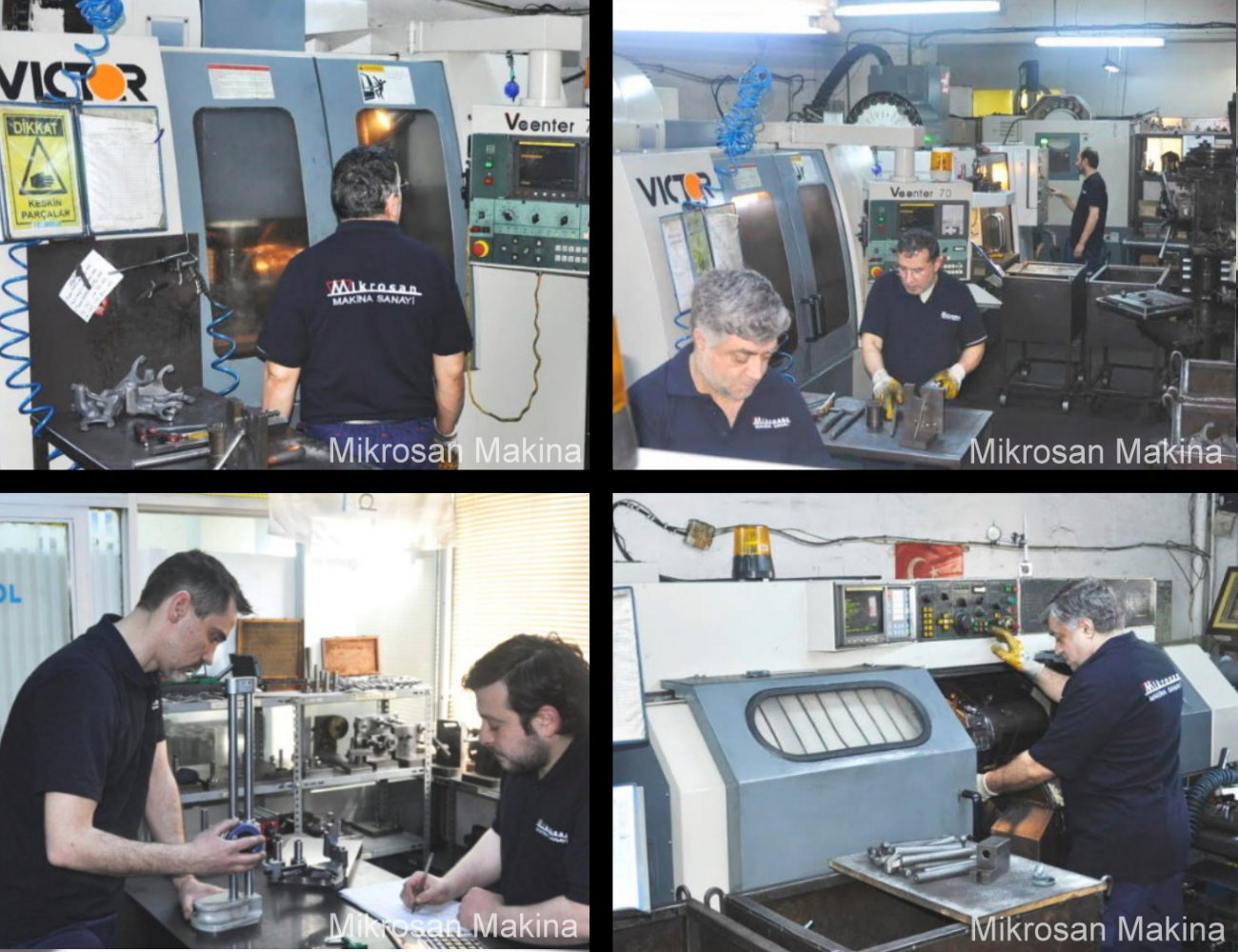 Mikrosan Makina: Sektörlere Özel Yüksek Kaliteli Yedek Parça Üretimi