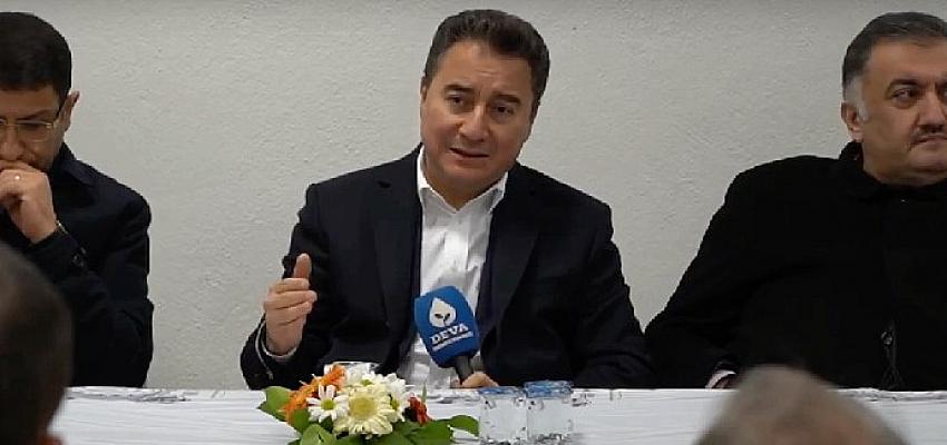 Ali Babacan: ‘Her AK Partilinin ve MHP’linin bildiği bir hayat pahalılığı var’