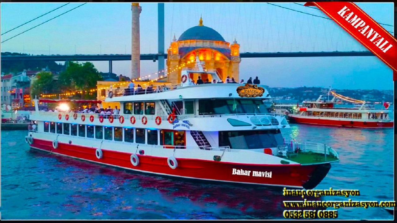 Tekne Düğünlerinizde İnanç Organizasyon Yanınızda